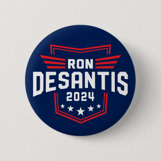 Ron Desantis 2024 voor president Ronde Button 5,7 Cm