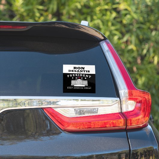RON DESANTIS 2028 STICKER (Auto Zijkant)