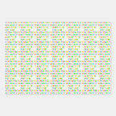 Ron Desantis als ik groot ben Inpakpapier Vel (Voorkant)