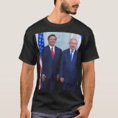 Ron DeSantis And Benjamin Netanyahu T-shirt (Voorkant)