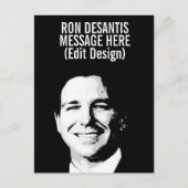 Ron Desantis Personalized Briefkaart (Voorkant)