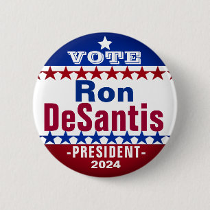 Ron DeSantis voor President 2024 Campaign Button