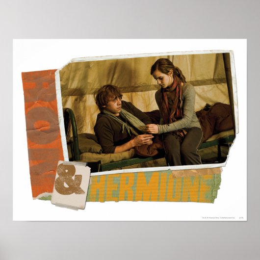 Ron en Hermione 1 Poster (Voorkant)