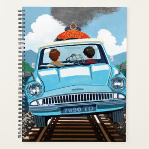 Ron & HARRY POTTER™ in vliegende auto naar HOGWART Planner