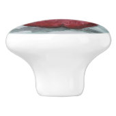 Ron Hevener Een appel per dag Keramische Knop (Zijkant)