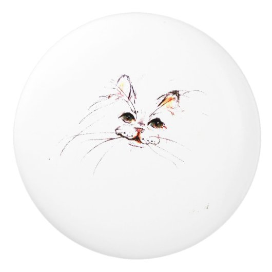 Ron Hevener Keramische Knop (Voorkant)