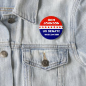 Ron Johnson US Senate Wisconsin 2022 Ronde Button 5,7 Cm (In situ)