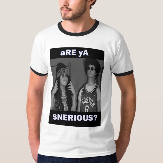 ron-n-Christelijk-SNERIOUS T-shirt (Voorkant)