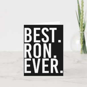 Ron ooit grappige mannen vaders cadeau idee presta kaart