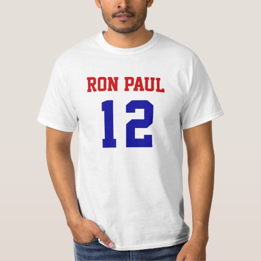 RON PAUL 12 VALEUR T-SHIRT (Devant)