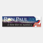 Ron Paul 2008 Bumpersticker (Voorkant)