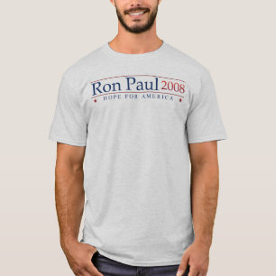 Ron Paul 2008 (Grijze) Revolutie T-shirt