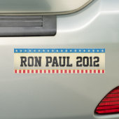 Ron Paul 2012 Bumpersticker (Op auto)