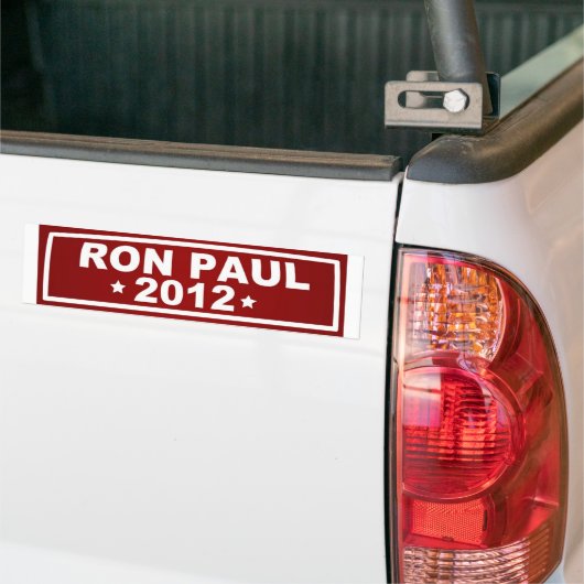 Ron Paul 2012 Bumpersticker (Op Truck)