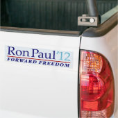 Ron Paul 2012 Bumpersticker (Op Truck)