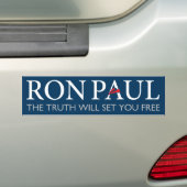 Ron Paul 2012 Bumpersticker (Op auto)