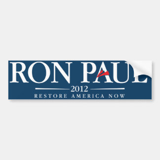 Ron Paul 2012 Bumpersticker