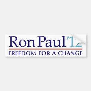 Ron Paul 2012 Bumpersticker