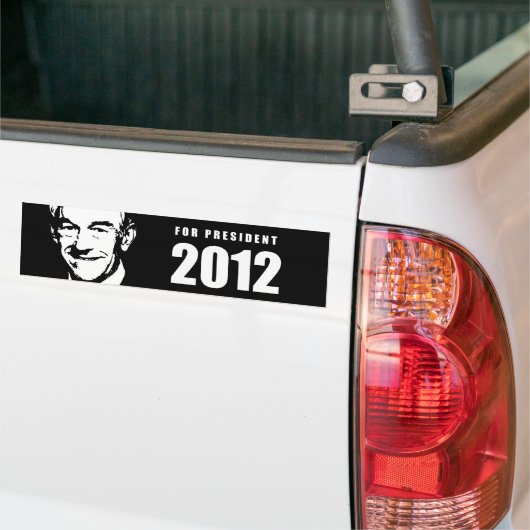 Ron Paul 2012 Bumpersticker (Op Truck)