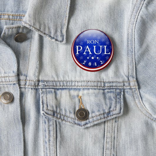 Ron Paul 2012 Button (In situ)