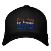 Ron Paul 2012 Casquette brodé (Devant)