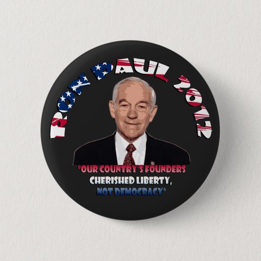 Ron Paul 2012 CLND Button (Voorkant)