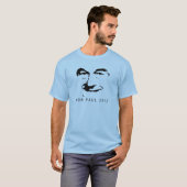 RON PAUL 2012 FACE T-SHIRT (Voorkant volledig)