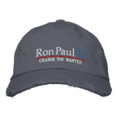 Ron Paul 2012  geborduurde Petten (Voorkant)