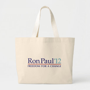 Ron Paul 2012 Grote Tote Bag