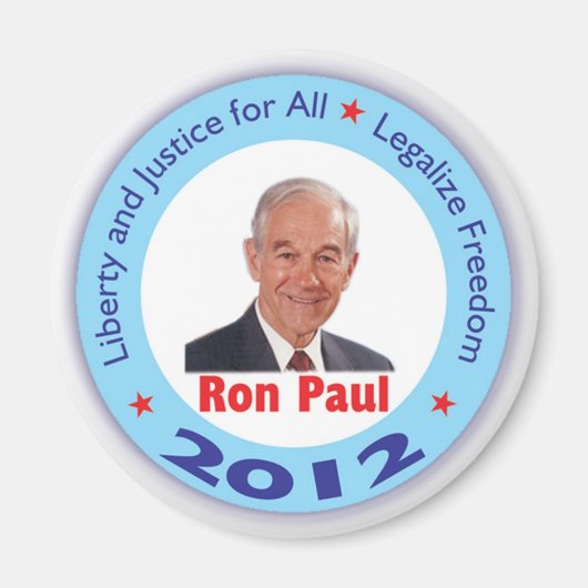 Ron Paul 2012 Magnet (Devant)