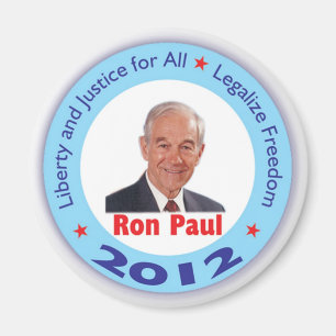 Ron Paul 2012 Magnet Magneet