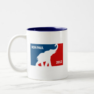 RON PAUL 2012 PRO TWEEKLEURIGE KOFFIEMOK