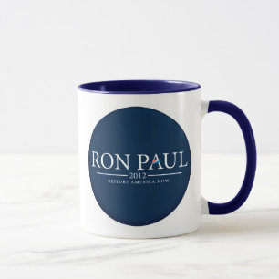 RON PAUL 2012 RESTORE AMERICA NEE CUP/MOK MOK