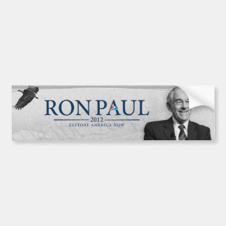 Ron Paul 2012 RESTORE AMERICA NU Bumpersticker