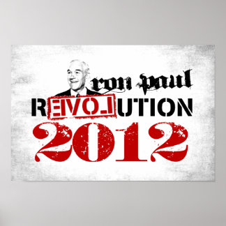 Ron Paul 2012 Revolution Poster