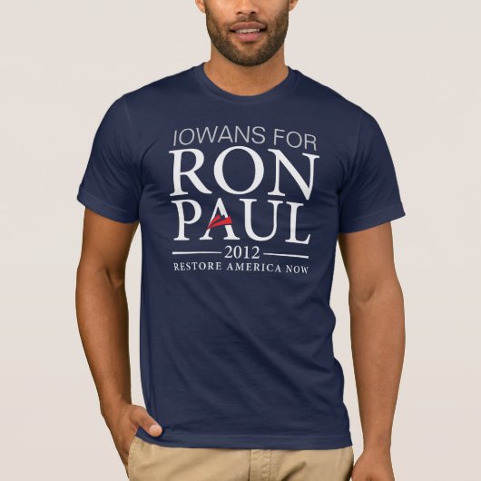 Ron Paul 2012 Shirt (Voorkant)