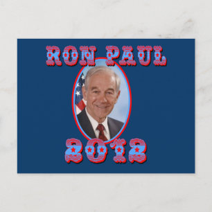 Ron Paul 2012 voor President USA Briefkaart
