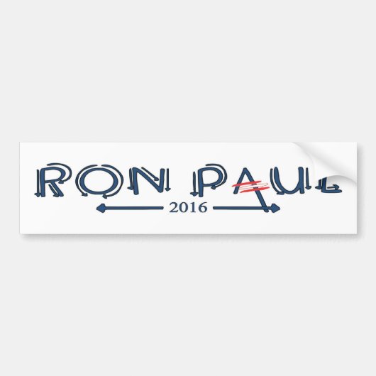 Ron Paul 2016 - Bumpersticker (Voorkant)