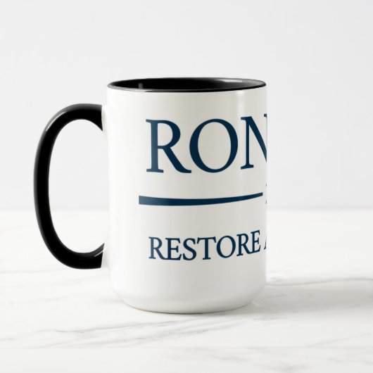 Ron Paul 2024 Mug (Gauche)