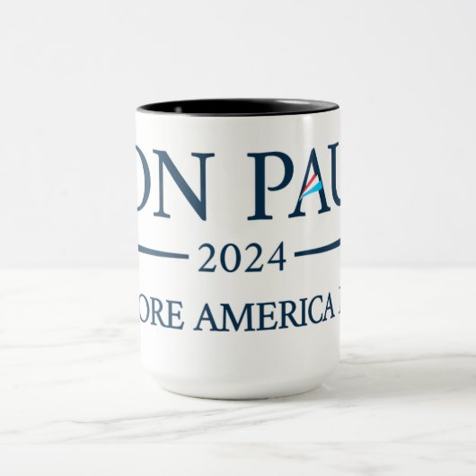 Ron Paul 2024 Mug (Centre)