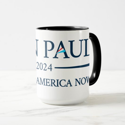 Ron Paul 2024 Mug (Devant droit)