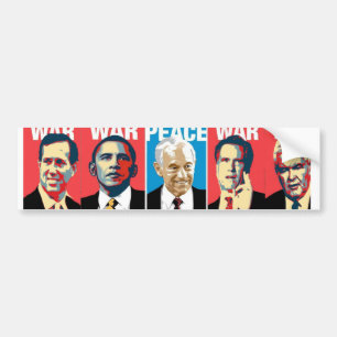 Ron Paul Anti-War Bumpersticker