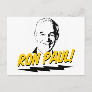 Ron Paul! Briefkaart