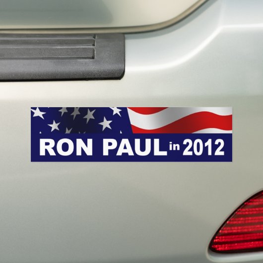 Ron Paul Bumper Sticker (En voiture)