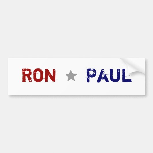 Ron Paul Bumpersticker (Voorkant)