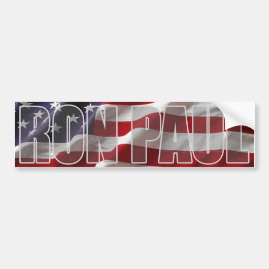 Ron Paul Bumpersticker (Voorkant)