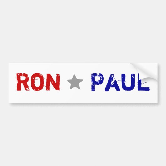 Ron Paul Bumpersticker (Voorkant)
