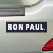 RON PAUL BUMPERSTICKER (Op auto)