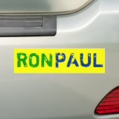 Ron Paul Bumpersticker (Op auto)