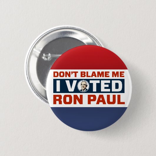 Ron Paul Button (Voorkant /achterkant)